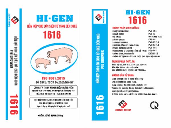 Hỗn hợp cho lợn siêu từ 15kg đến 30kg