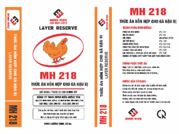 Thức ăn hỗn hợp cho gà hậu bị