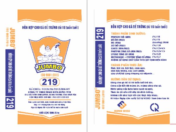 Hỗn hợp cho gà đẻ trứng từ 18 tuần tuổi