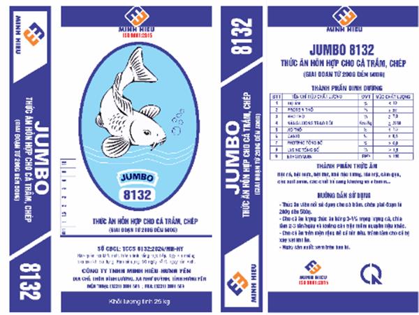 Thức ăn hỗn hợp cho cá trắm chép giai đoạn từ 200g đến 500g