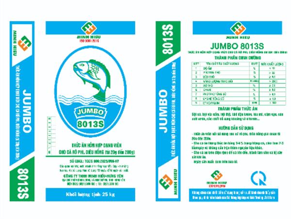 Thức ăn hỗn hợp dạng viên cho cá Rô Phi, Diêu Hồng từ 20g đến 200g