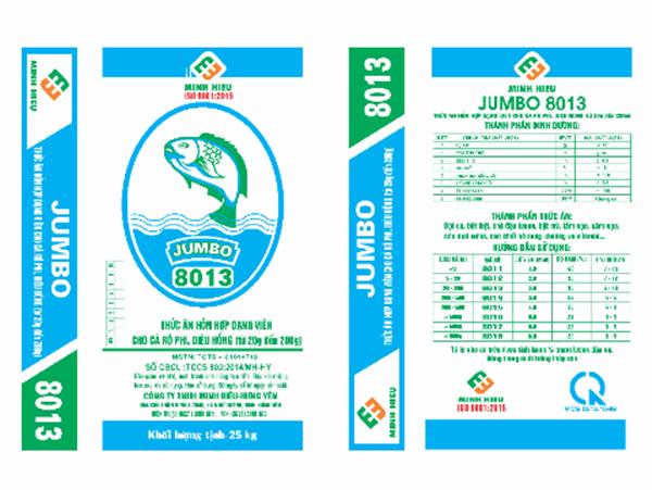 Thức ăn hỗn hợp dạng viên cho cá Rô Phi, Diêu Hồng từ 20g đến 200g